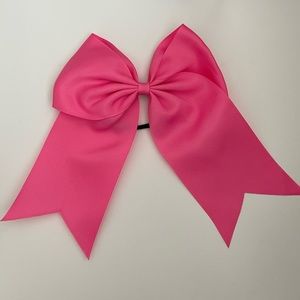 Pink Cheer Bow